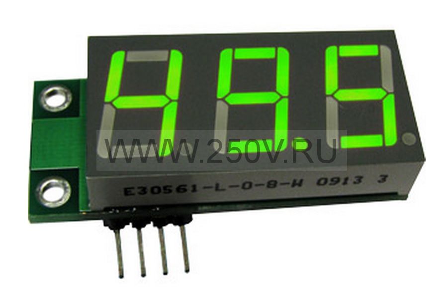SAH0012UY-200 - Миниатюрный цифровой встраиваемый амперметр (до 200А) постоянного тока