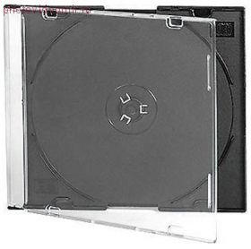Бокс для CD, DVD slim черный, 10 шт.