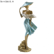 Скульптура Империя Богачо Девушка на ветру (22033 Б)
