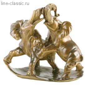 Скульптура Империя Богачо Играющие слоны (22050 Б)