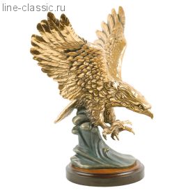Скульптура Империя Богачо Орел на волне (22077 Б)