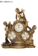 Часы Империя Богачо "Путти метео" (41017 Б)