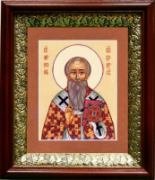 Икона Мирон Критский. Икона святого епископа Мирона Критского.