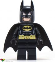 Black Suit with Yellow Belt and Crest (Type 2 Cowl)