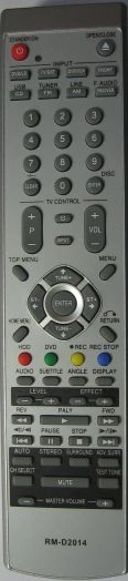 Пульт ДУ Pioneer RM-D2014 TV+DVD+DVD REC  универсальный пульт