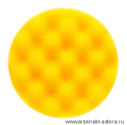 Желтый рельефный поролоновый полировальный диск Mirka 85 мм 2 шт в упаковке 7993408521