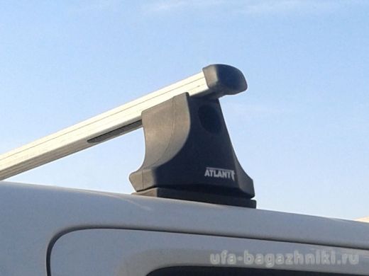Багажник на крышу Volkswagen Amarok, Атлант, прямоугольные дуги