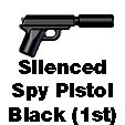 Silenced Spy Pistol. Цвет: [Чёрный]