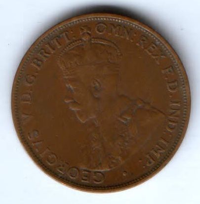 1 пенни 1919 г. Австралия