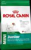 Royal Canin mini junior для щенков собак мелких (до10 кг.) размеров до 10 мес. 4 кг.