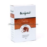 Порошок Пажитника (метхи) лечебная маска для волос Банджарас (Banjara's Methi Powder)