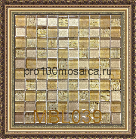 MBL039. Мозаика серия GLASS, размер: 300*300*8 мм (Opera Decoration)