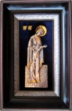 Мария, Богородица (18х29), серебро