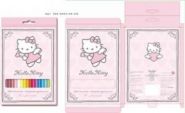Карандаши цветные "Hello Kitty" 18 цв. (арт. 204-000) (00225)