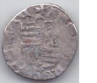 денар 1387-1437 гг. Венгрия