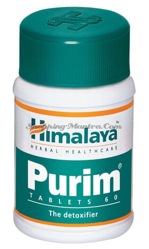 Пурим для детоксикации и здоровья кожи Хималая / Himalaya Purim Tablets