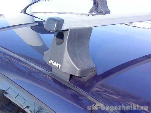 Багажник на крышу Datsun On-Do, Атлант, прямоугольные дуги