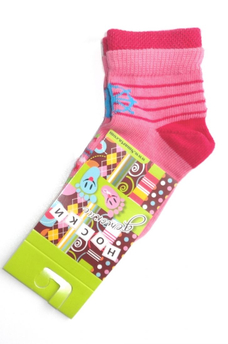 Носки детские Розовая полоска