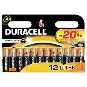 Duracell LR6 BL-12/144/Бельгия/