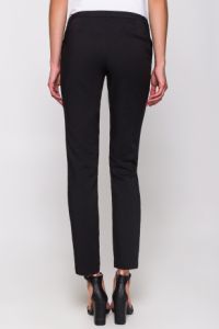 Черные узкие женские брюки