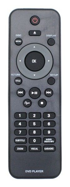 Пульт для Philips RC5360/01 (2422 5490 1933) (DVD/USB/karaoke) (DVP3266K, DVP3268k, DVP3252, DVP3360K, DVP3362K)