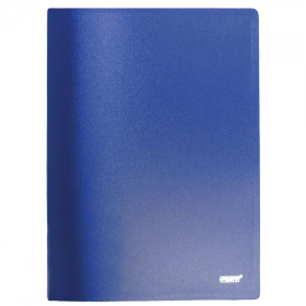 Папка с бок.прижимом Proff CF901-04 синяя 0.6мм