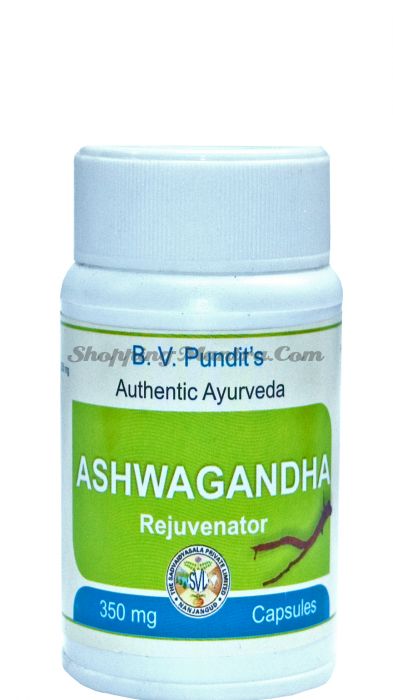 Ашваганда для нервной системы B.V.Pundit Ashwagandha Capsules