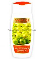 Шампунь против выпадения волос Амла &Шикакай Ваади/ Vaadi Herbals Amla Shikakai Shampoo