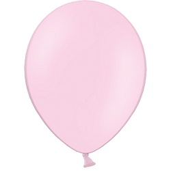 Шар (12"/ 30 см), розовый, пастель, 100 шт