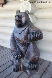 Деревянная фигура "Медведь малый"