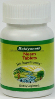 Ним пищевая добавка для здоровья кожи Байдьянатх / Baidyanath Neem Tablets