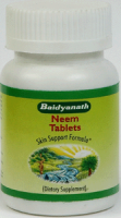 Ним пищевая добавка для здоровья кожи Байдьянатх / Baidyanath Neem Tablets