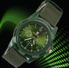Армейские часы Swiss Gemius Army зеленые