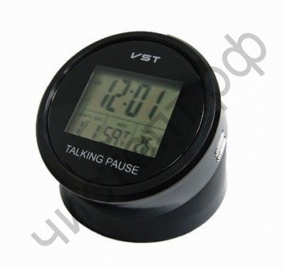 Часы  эл. настоль. VST7053T (температура, будильник, говорящ.)/