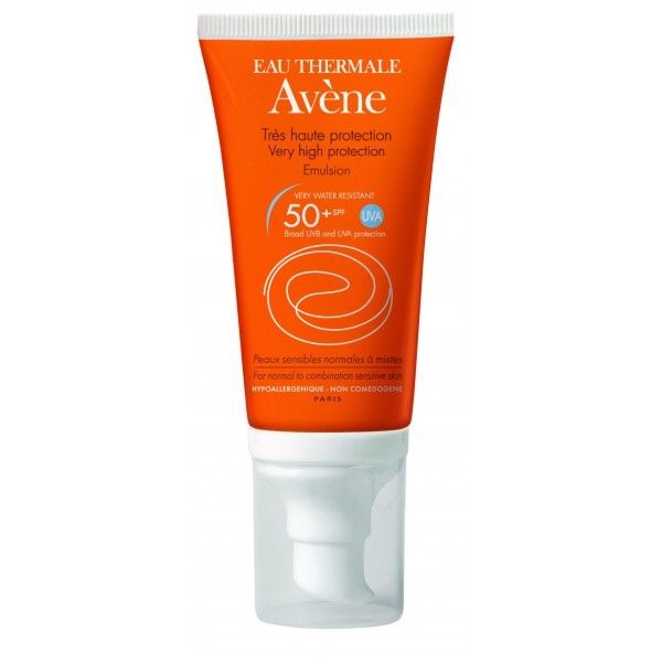 Avene spf50+ Very High Protection Emulsion - Солнцезащитная эмульсия