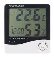 Настольный термометр, гидрометр, часы с большим экраном