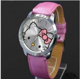 Часы "Hello Kitty" (разные цвета ремешка)