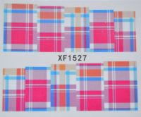 Водная наклейка для дизайна ногтей XF 1527