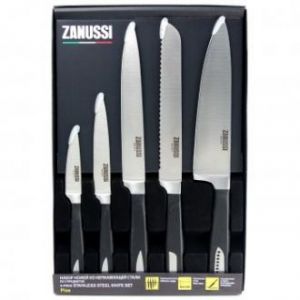 Набор кухонных ножей Zanussi Pisa из нержавеющей стали - 5 предметов ZND23210BF
