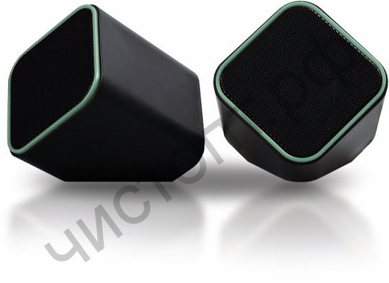 Актив.колонки 2.0 SmartBuy® CUTE, мощность 6Вт, USB, черно-серые (SBA-2570)