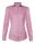 Женская рубашка под запонки розовая хлопок T.M.Lewin приталенная Fitted