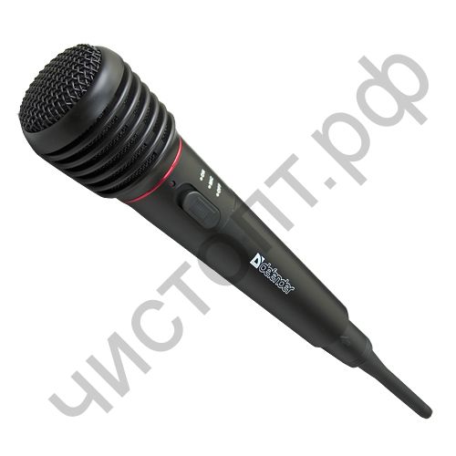 Микрофон караоке беспровод.Defender MIC-142 динамический для караоке пластик (30)
