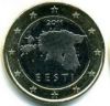 1 евро Монета Эстонии 2011