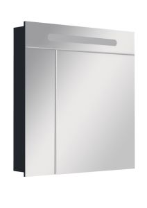 Зеркальный шкаф Roca Victoria Nord Black Edition 80x80 ZRU9000100