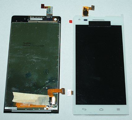 LCD (Дисплей) Huawei Ascend G6 (в сборе с тачскрином) (white) Оригинал