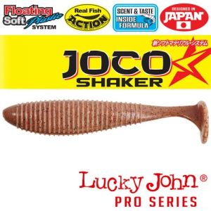 Виброхвост Lucky John Pro Series JOCO SHAKER 3,5" / 89,9 мм / цвет F02 / 4 шт