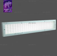 Светильник линейный светодиодный накладной/подвесной   36х1200х204 мм    IP40   62 Вт   5904 Лм   3000 К (теплый белый свет)     Прозрачный (призматический)   ДВО02-62-001