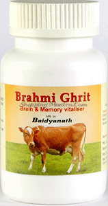 Брами Гхрита для укрепления памяти и мозга Байдьянатх / Baidyanath Brahmi Ghrita