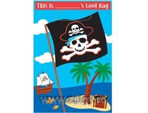 2001-1498 Пакеты для сувениров с пиратами