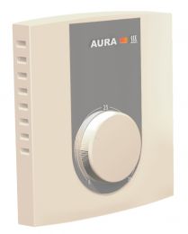 Терморегулятор AURA VTC 235 (кремовый) регулятор температуры для теплого пола электронный